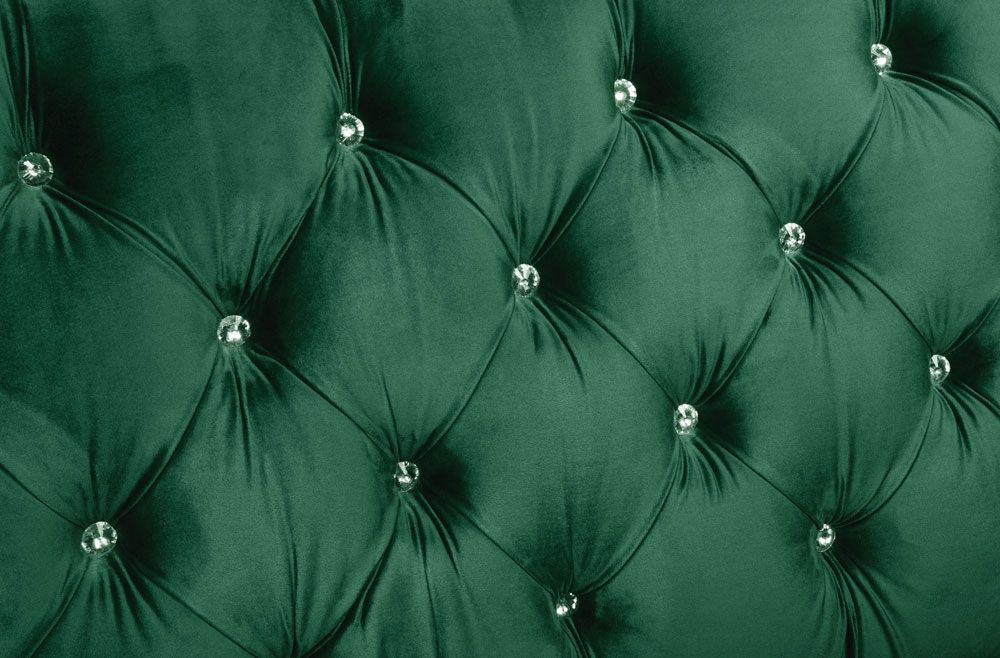Holder Sofa Green Velvet Details