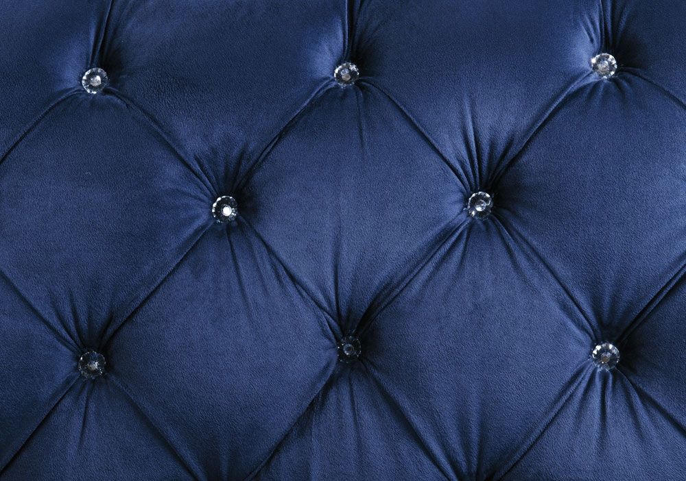 Holder Navy Blue Sofa Fabric