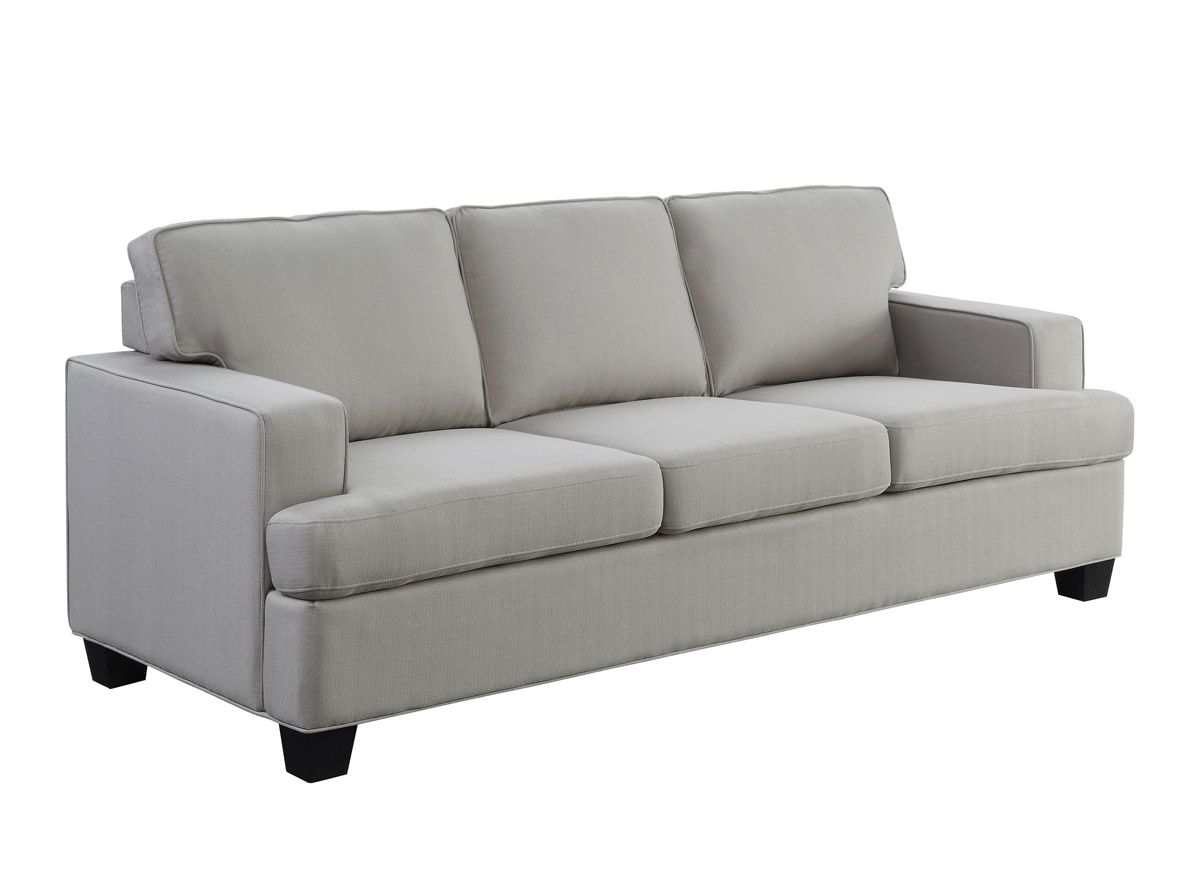 Houston Khaki Linen Sofa
