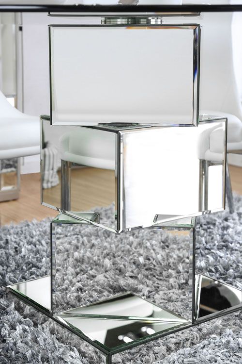 Ikon Mirrored Dining Table Base