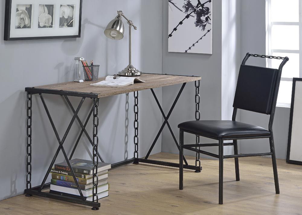 Pablo Industrial Style Writing Desk