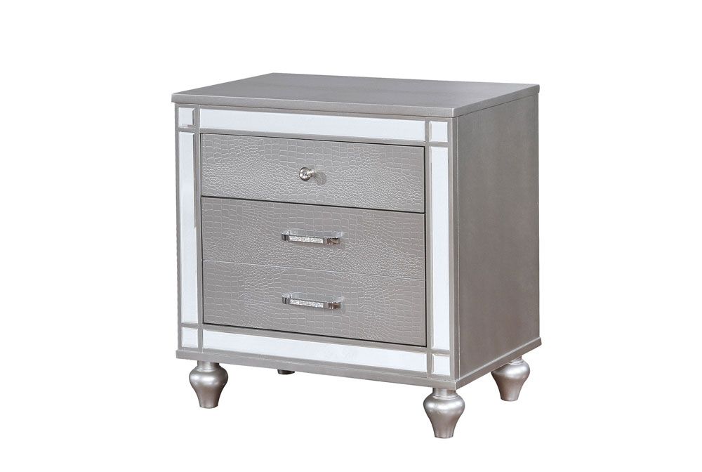 Ingram Silver Night Stand