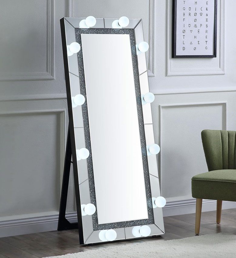 Instamod Floor Mirror With Lights