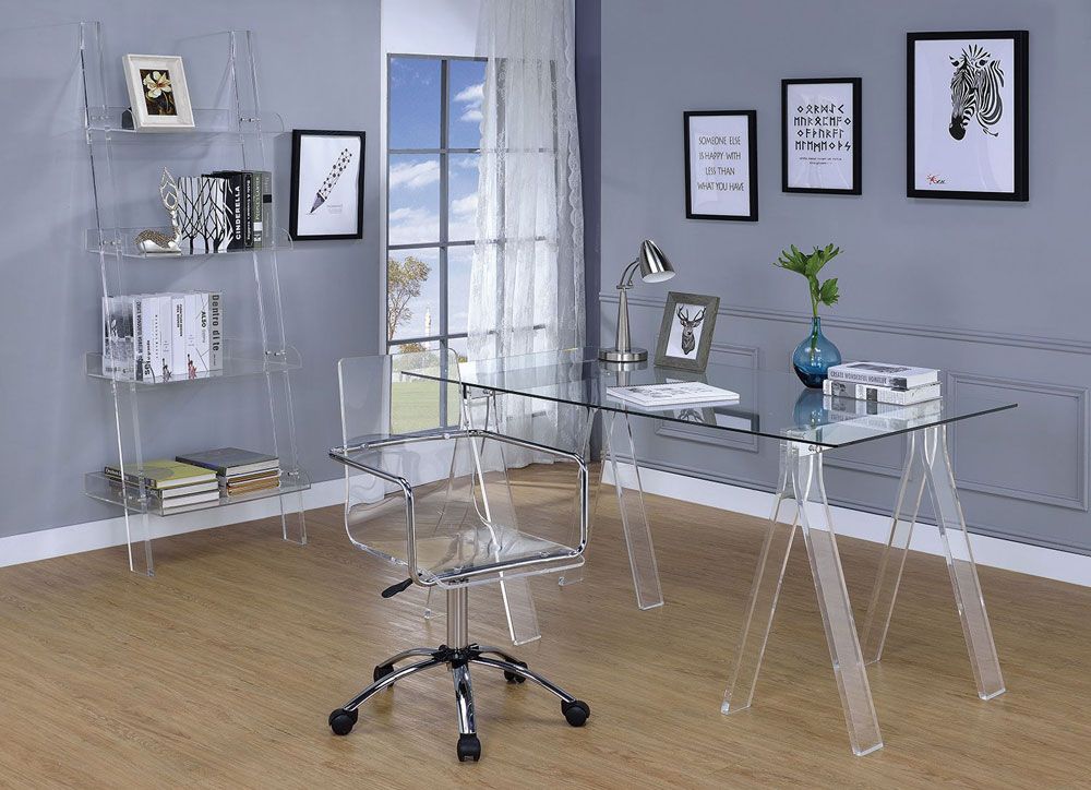 Invisible Modern Home Office Desk