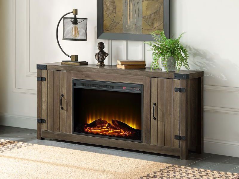 Ivana TV Stand With Fireplace