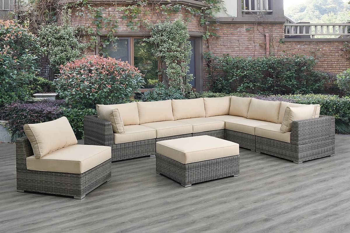 Janet 8-Piece Outdoor Modular Sectional