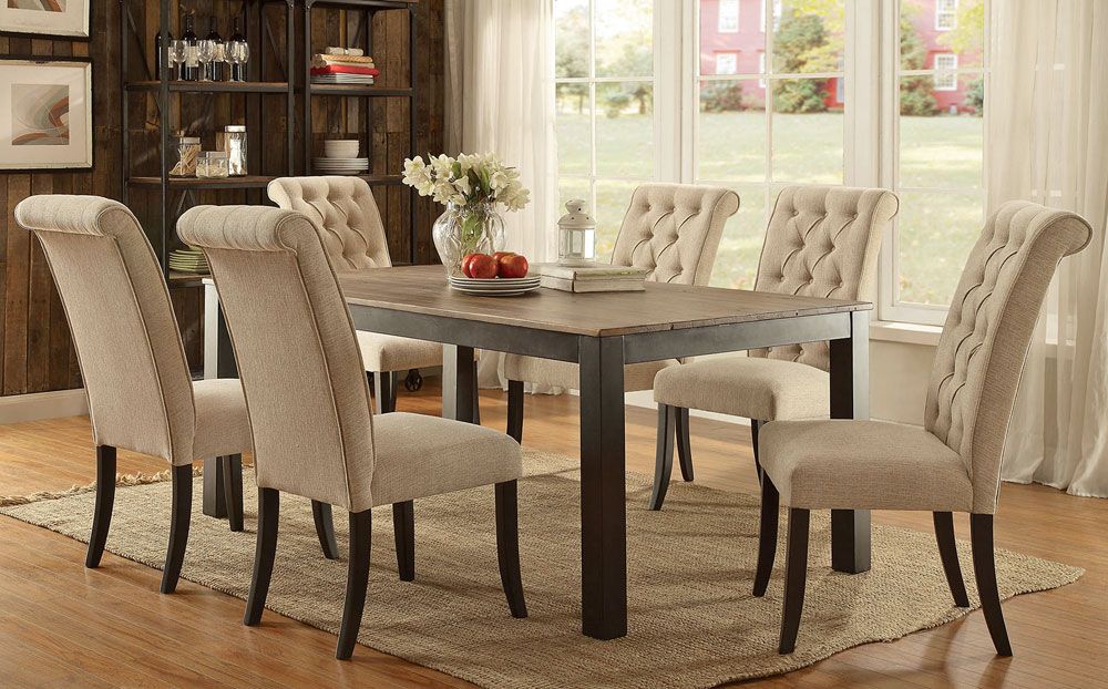 Jayar Transitional Dining Table Set