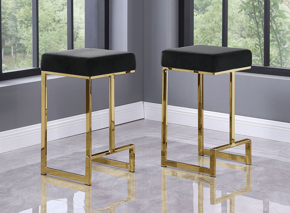 Jeny Modern Barstool Gold Frame