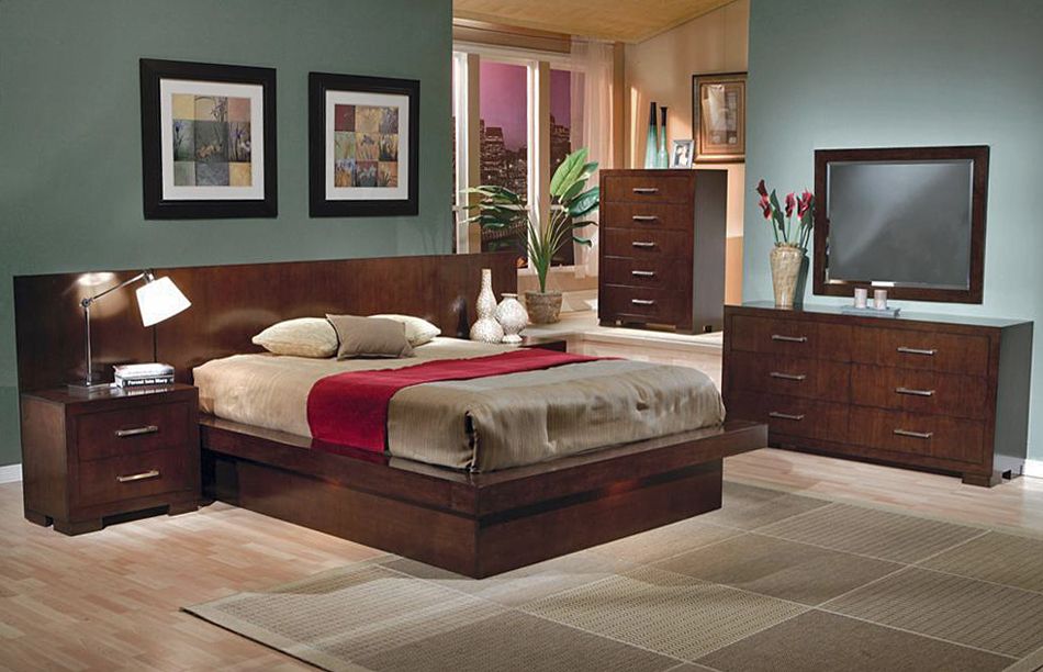 Jessica Bed With Night Stand Covers