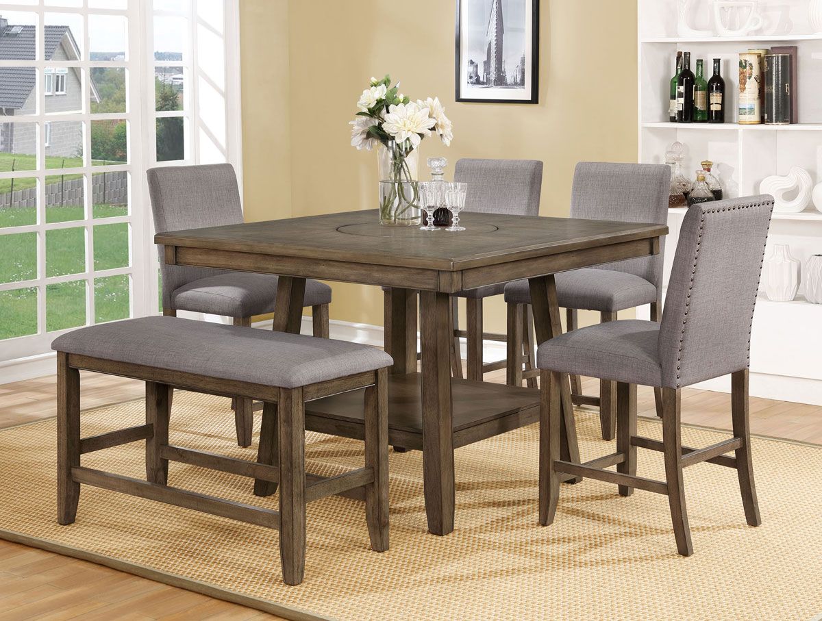 Jill Square Counter Height Table Set