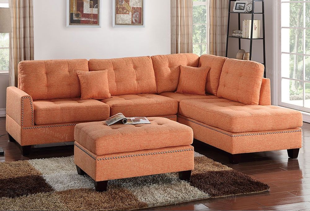 Joela Sectional Sofa With Ottoman
