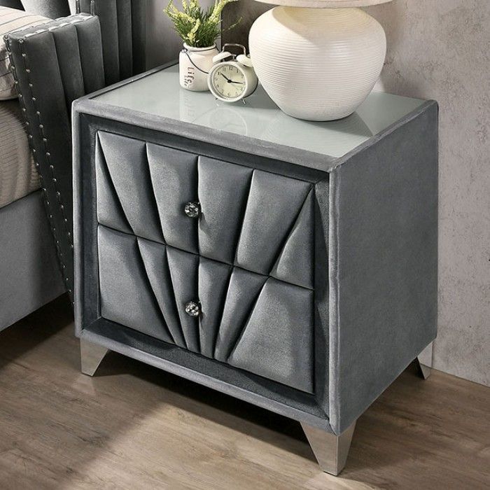 Night Stand Glass Top