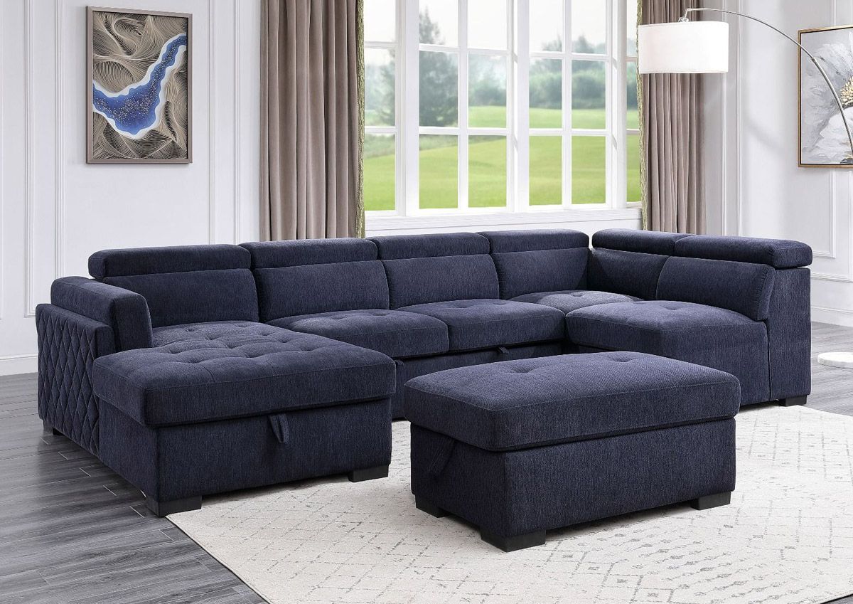 Juliana U Shape Sectional Sleeper