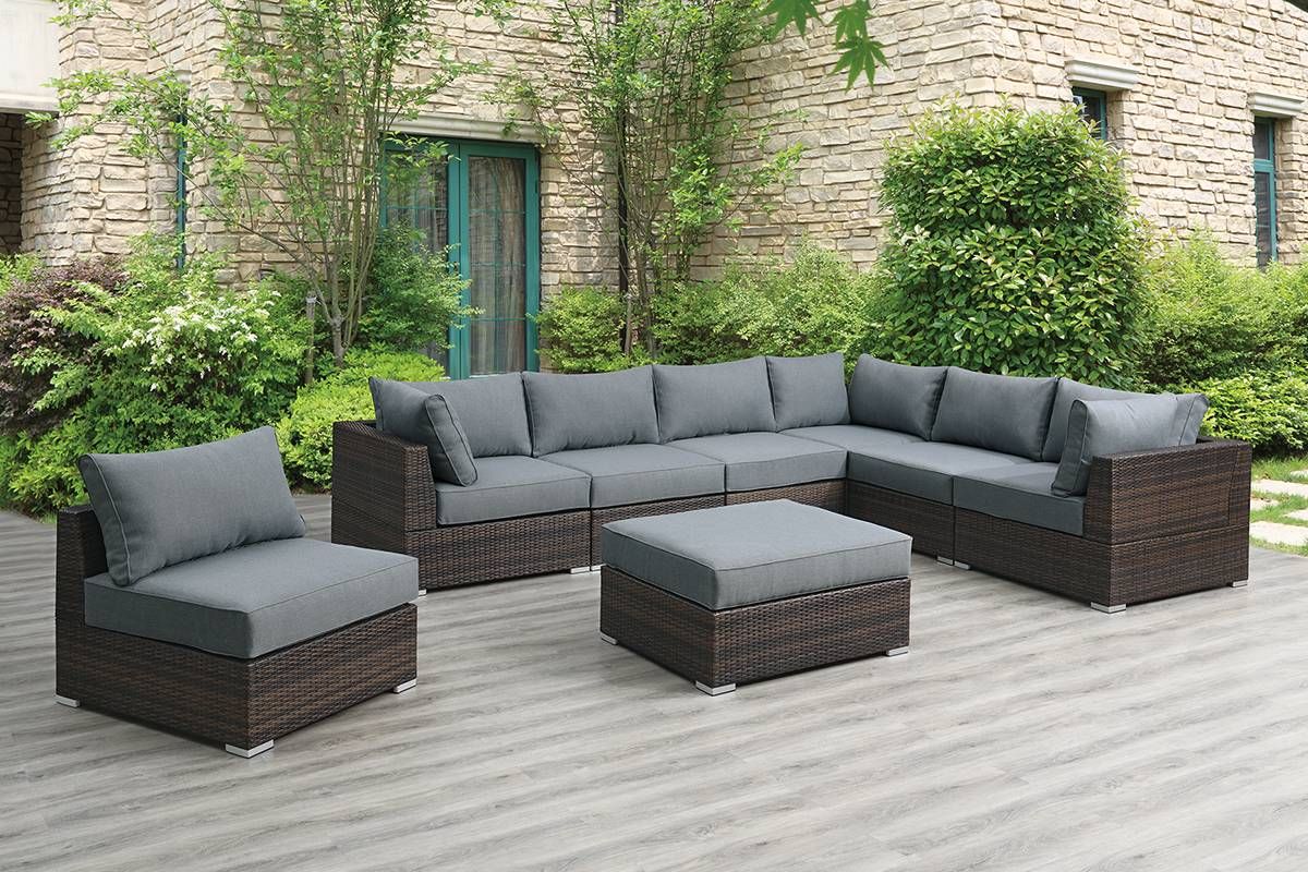 Julie 8-Piece Outdoor Modular Sectional