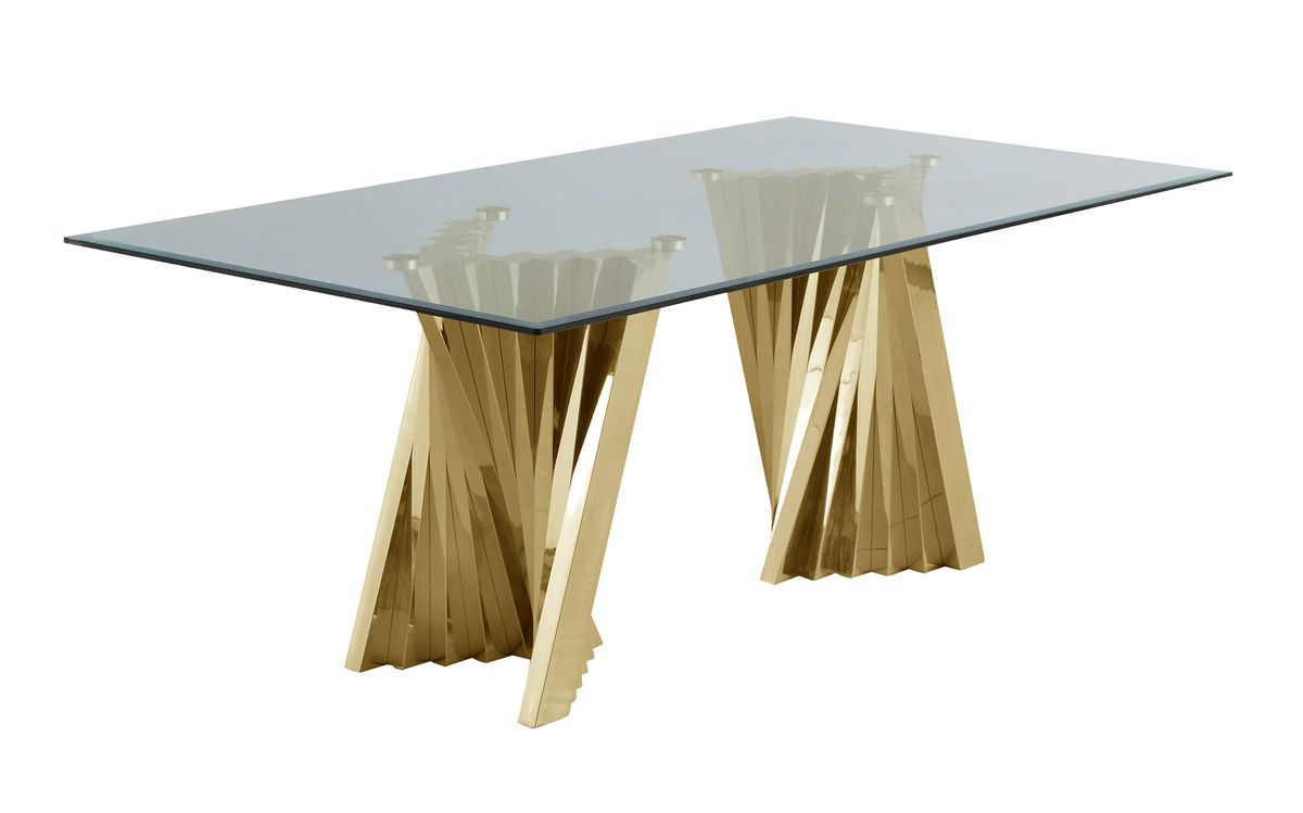 Kappa Gold Dining Table
