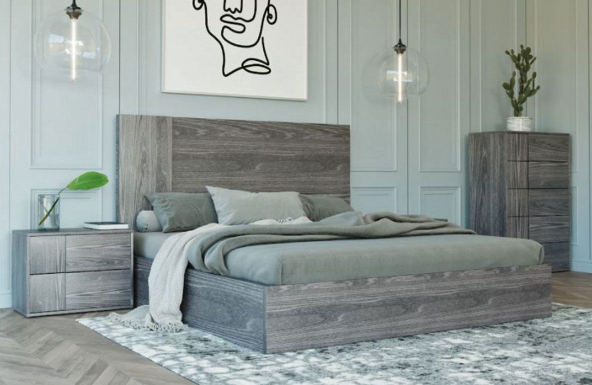 Karen Italian Design Platform Bed