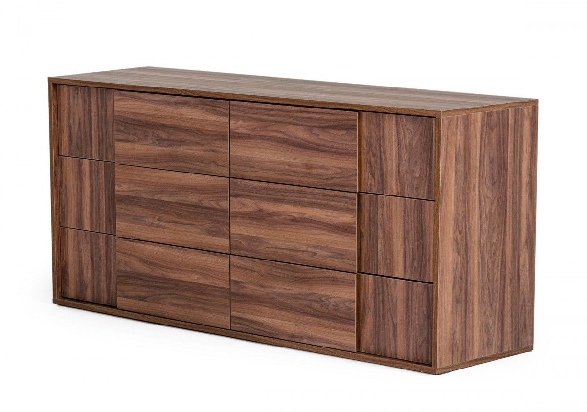 Karen Rustic Walnut Dresser