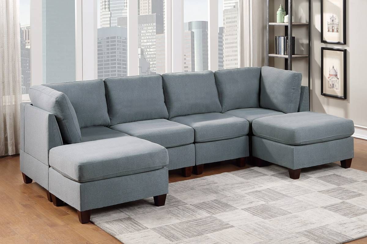 Karla Modular 6-Piece U-Shape Sectional Set