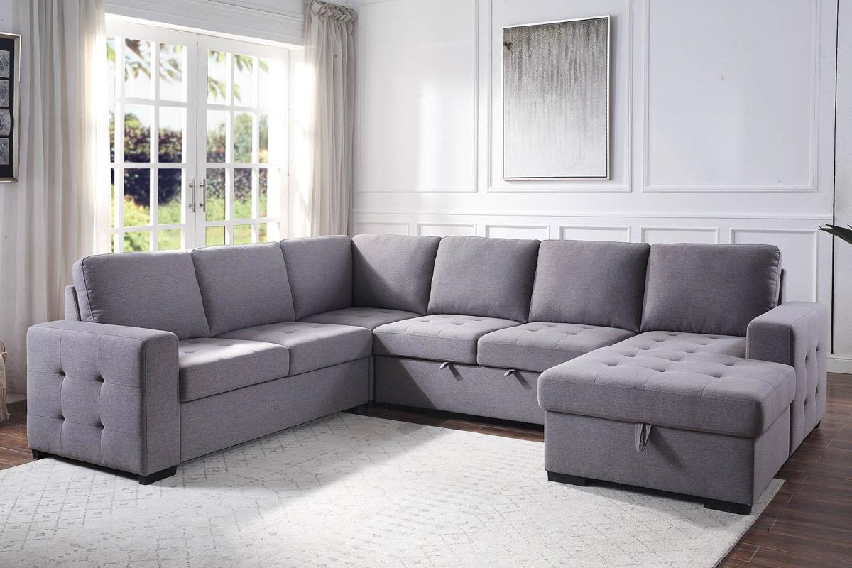 Kaskie Sectional Sleeper With Storage