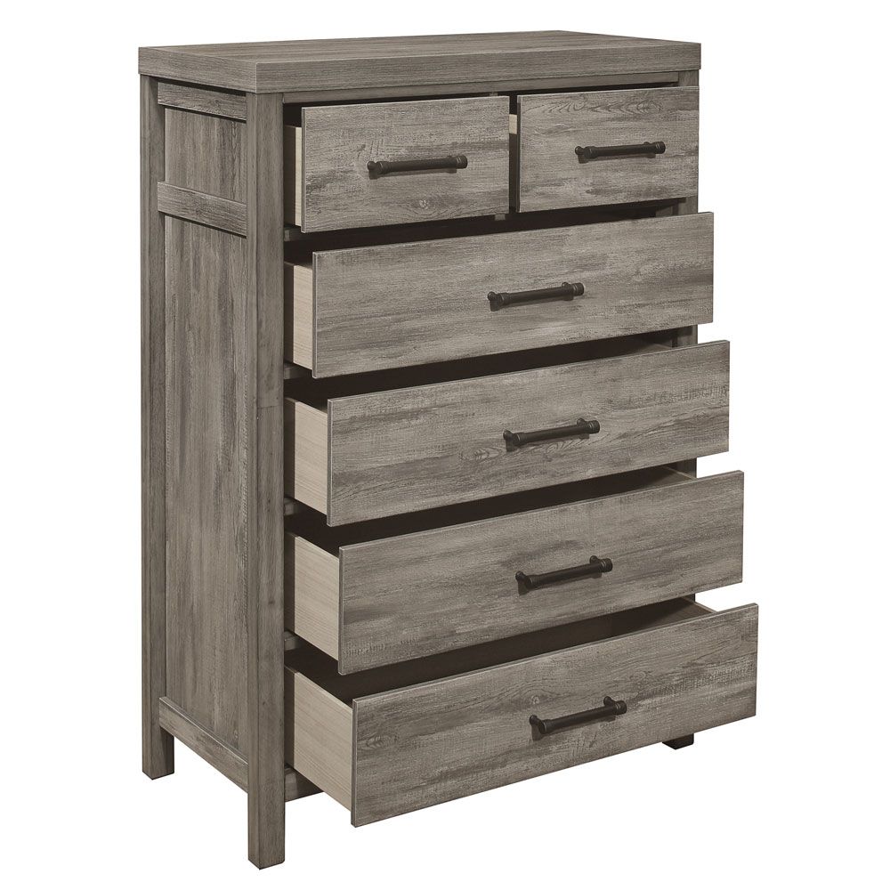 Kasler Rustic Grey Chest