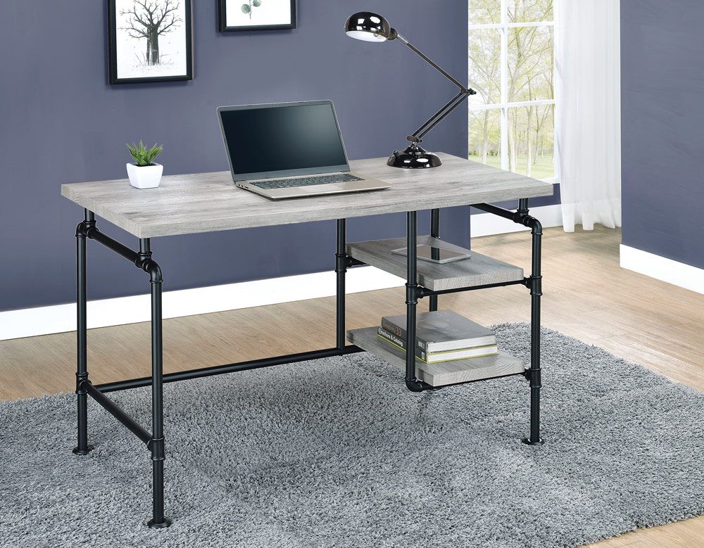 Kayce Industrial Style Office Desk