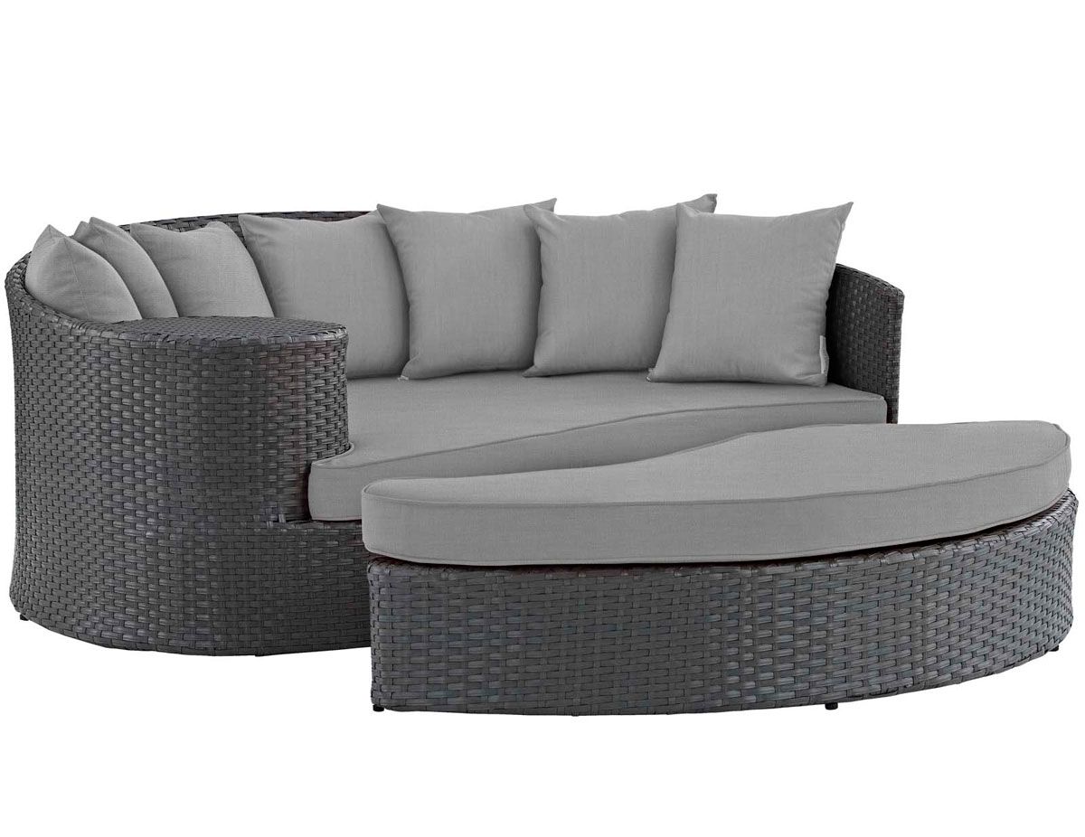 Keiran Grey Outdoor Daybed Set