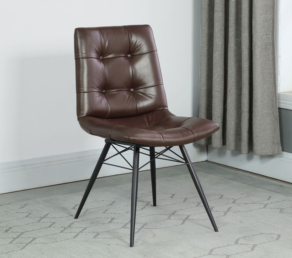 Keller Brown Leather Chair