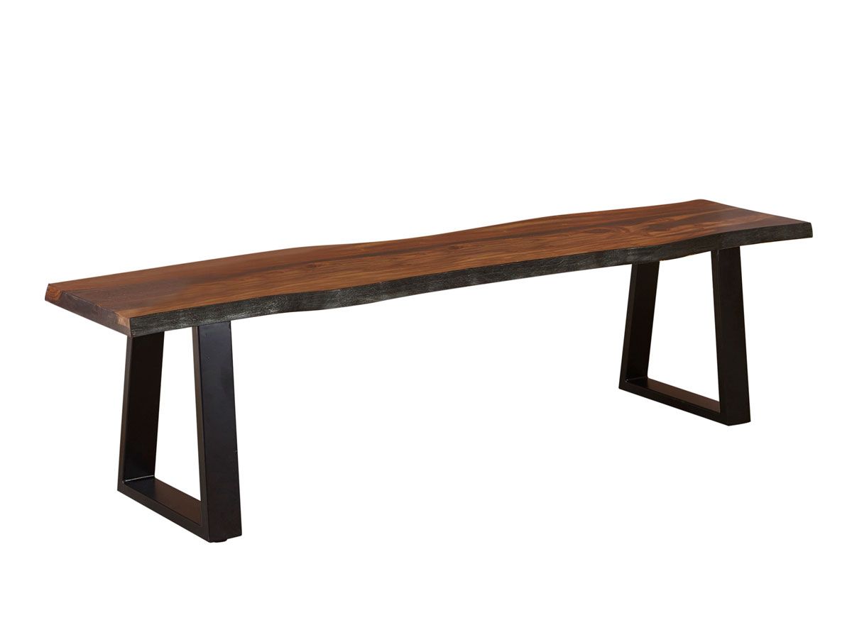 Keller Rustic Finish Dining Bench