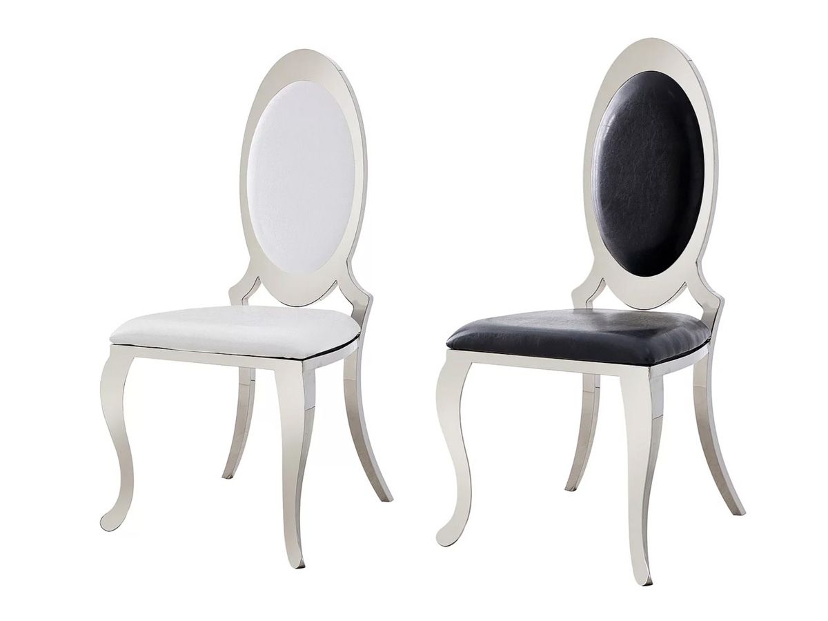 Kendall Chrome Finish Framed Dining Chair
