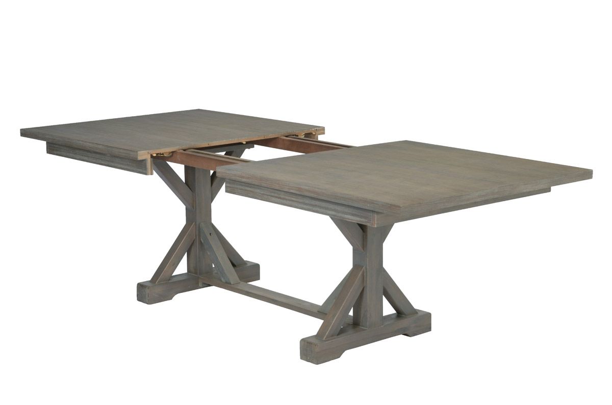 Kentucky Park Rustic Grey Dining Table