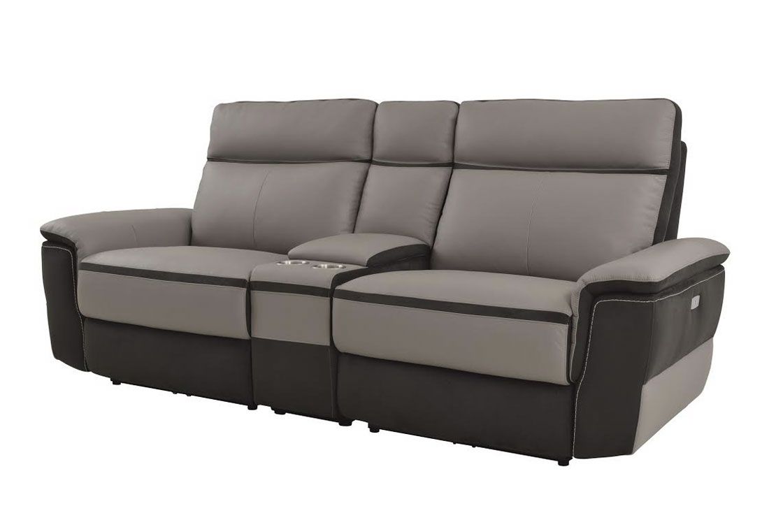 Kevin Power Recliner Love Seat With Console