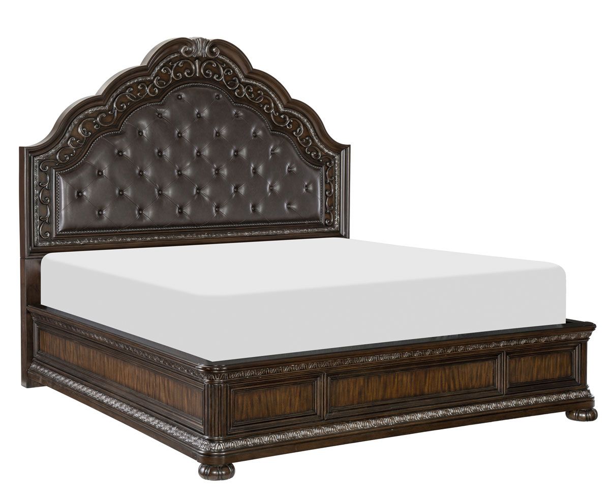 Kiran Transitional Style Bed