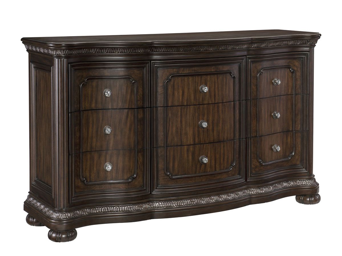 Kiran Transitional Style Dresser