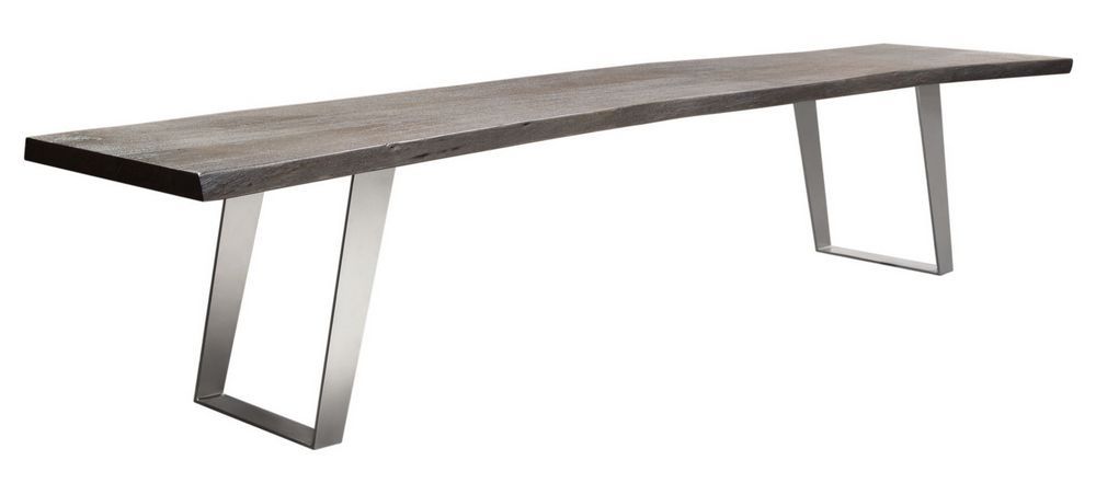 Kleef Live Edge Acacia Wood Dining Bench