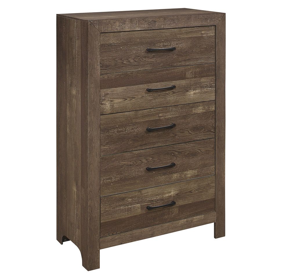 Kloten Rustic Brown Finish Chest