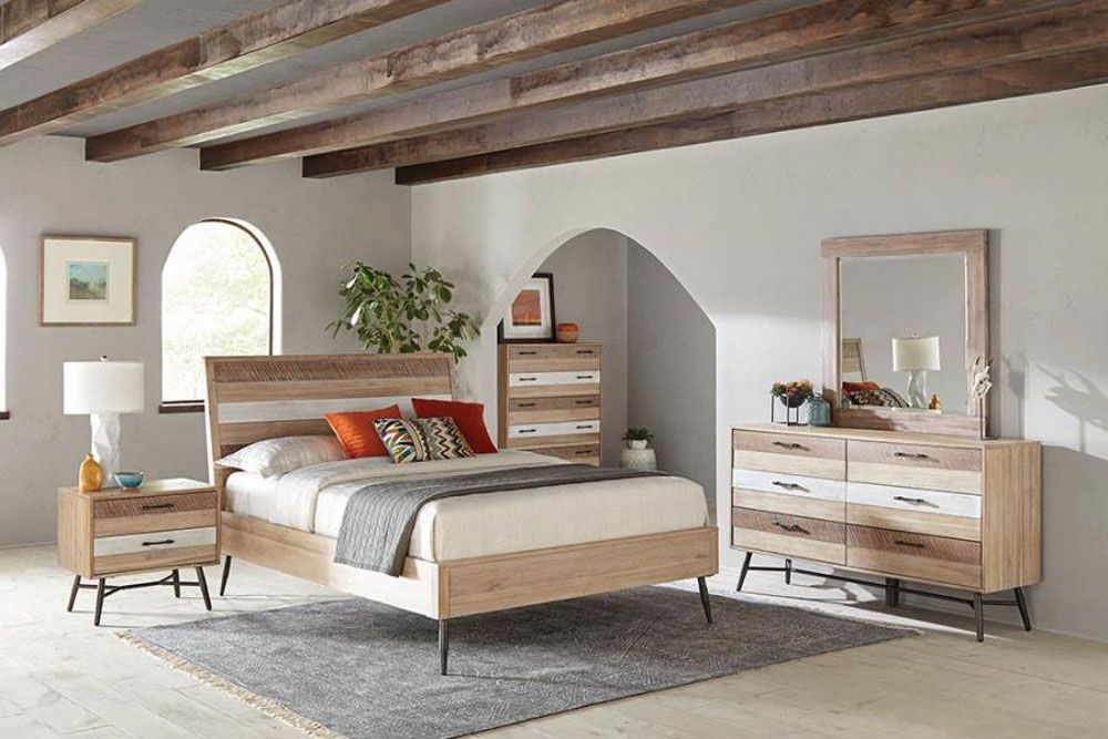 Kragen Wire Brushed Finish Bedroom Furniture