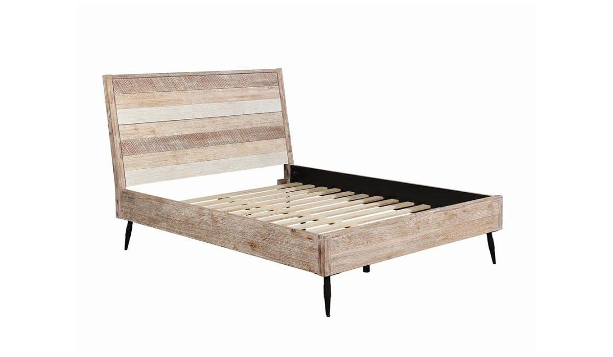 Kragen Rustic Finish Platform Bed