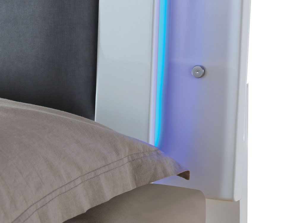 Larena Bed LED Light Closeup 
