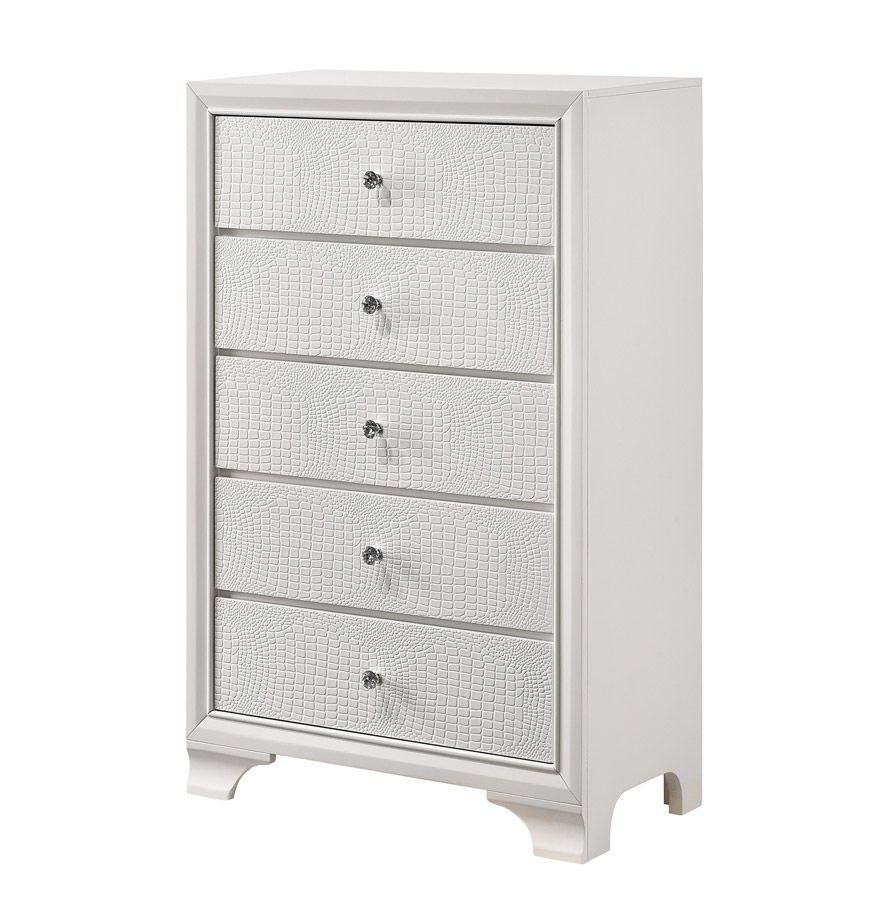 Larisa White Finish Chest