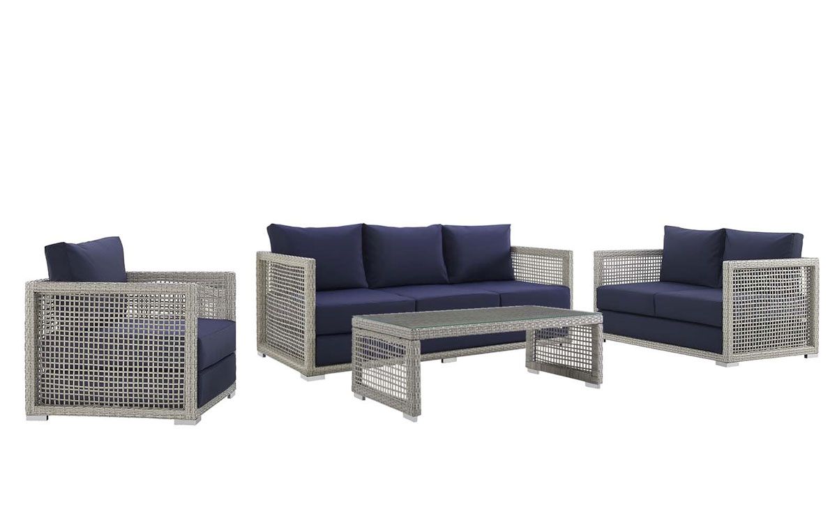 Lark 4-Piece Outdoor Sofa Set