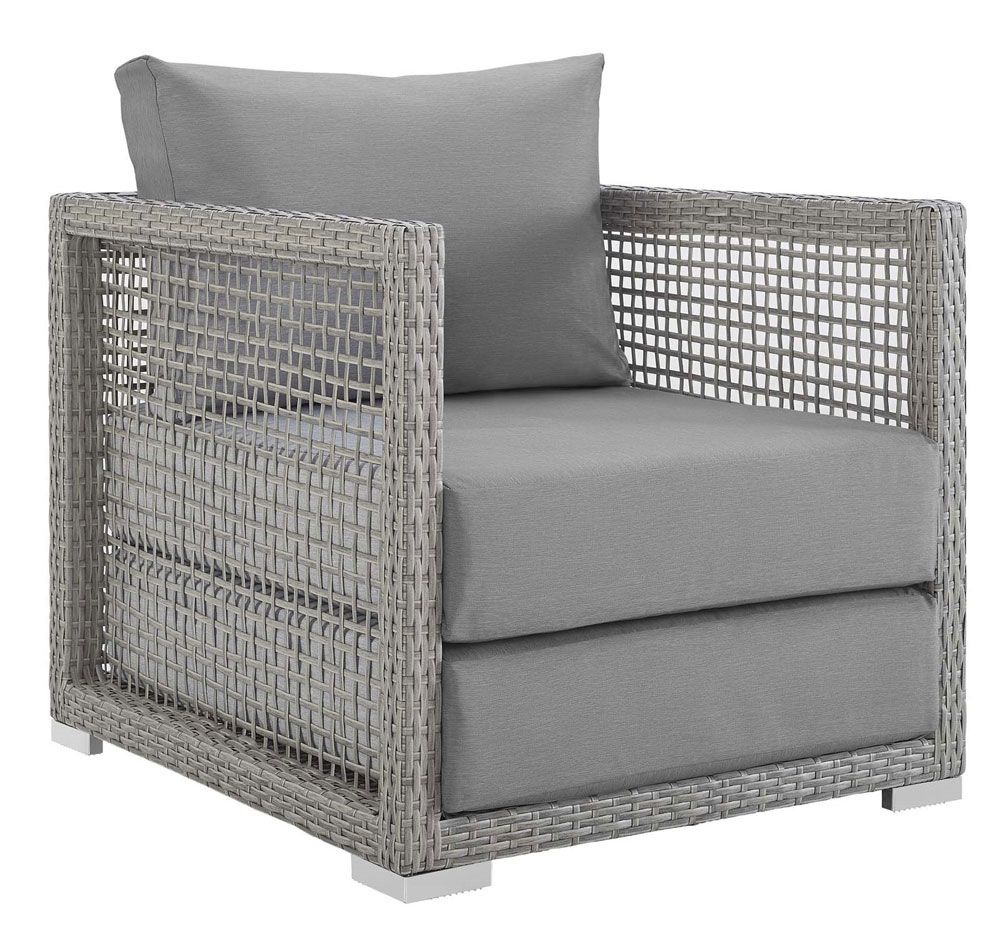 Lark Grey Outdoor Chair