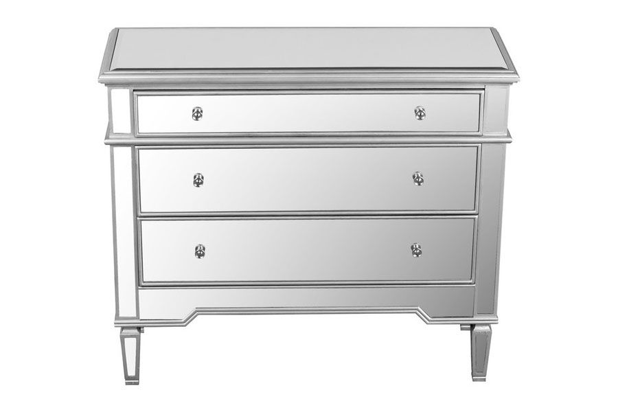 Ledger Mirrored Accent Chest