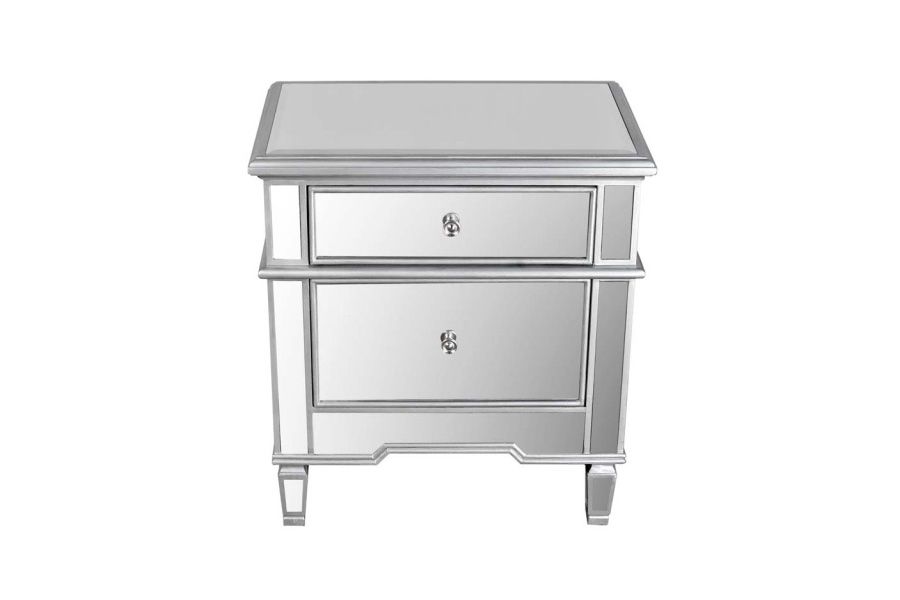 Ledger Mirrored Night Stand