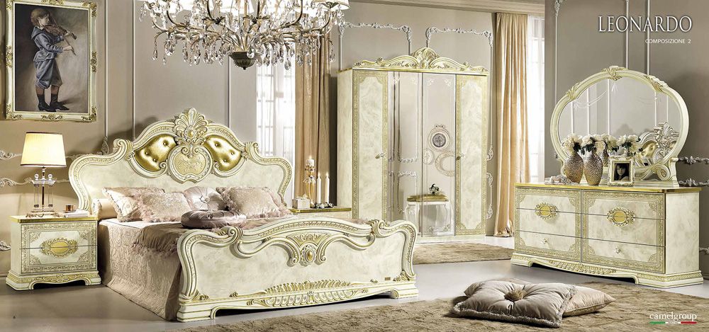 Leonardo Italian Classic Bedroom Collection
