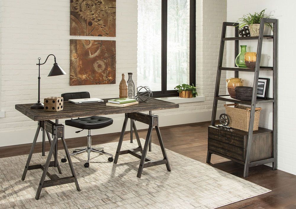 Levi Industrial Style Office Desk