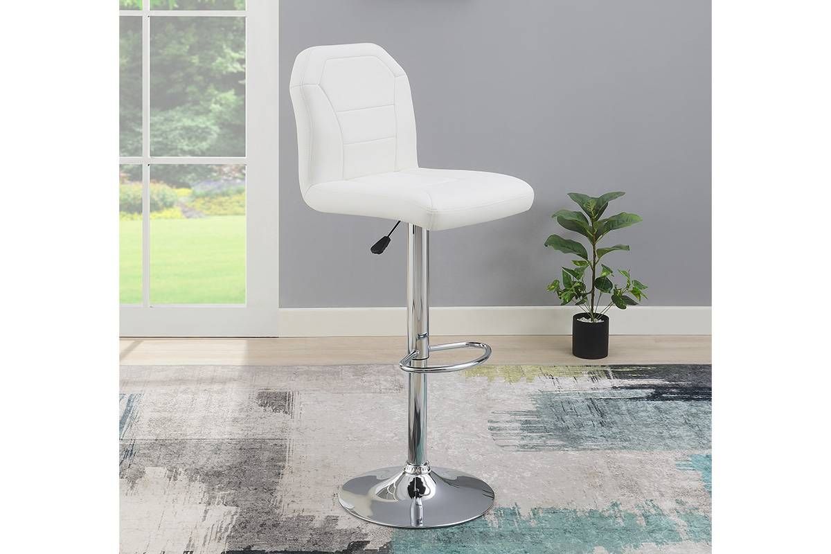 Lindon Modern White Barstools