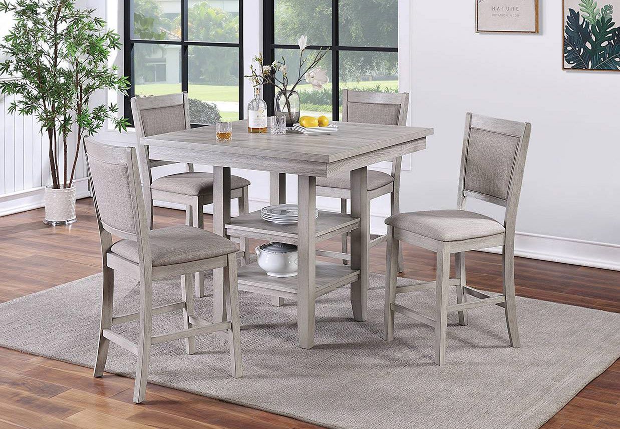 Lindsay 5-Piece Counter Height Table Set