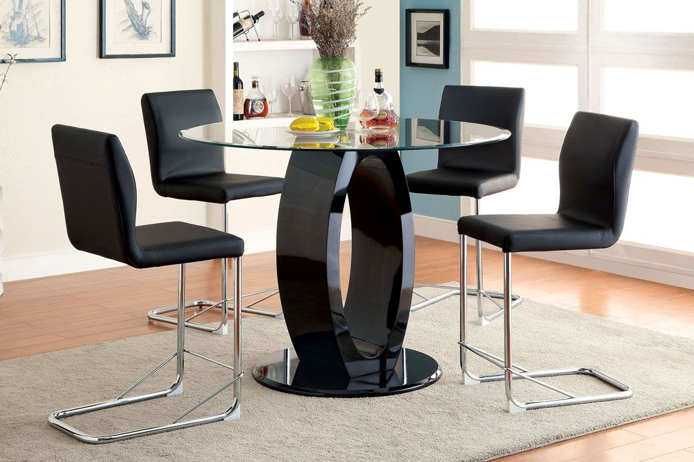 Lodia Modern Style Pub Table Set