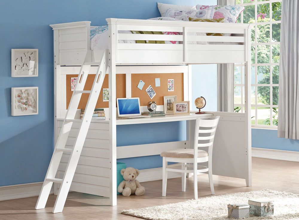 Lofter Bunkbed With Workstation