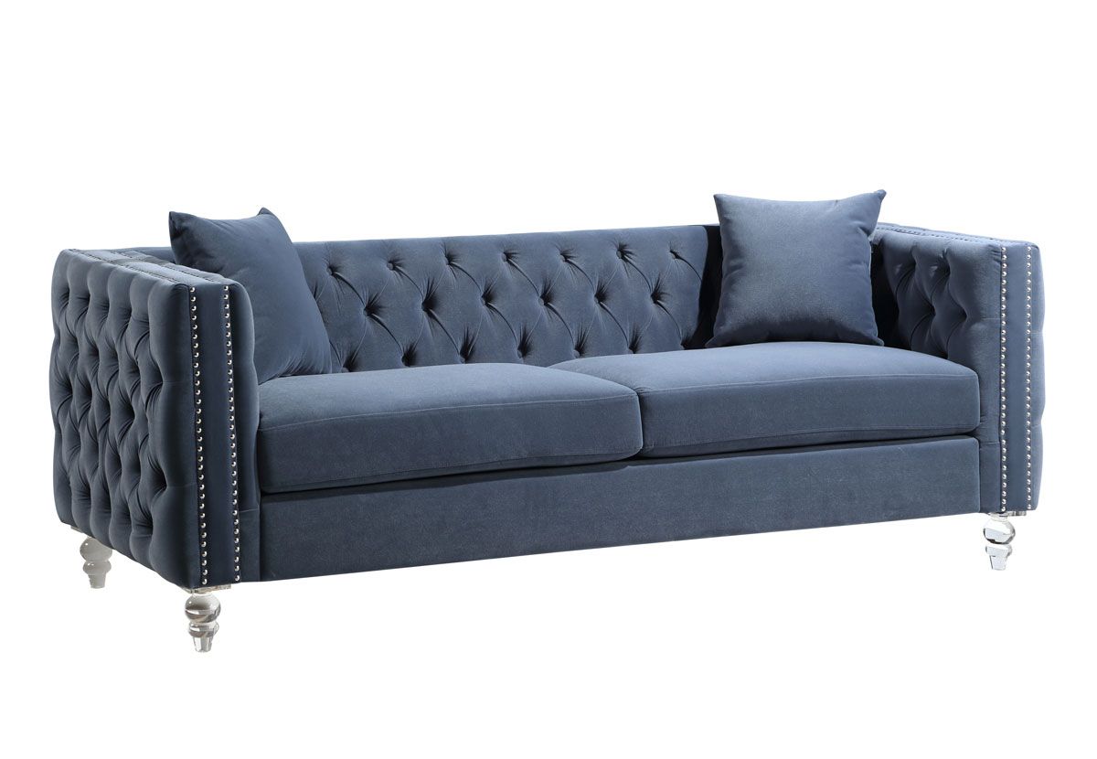 Lorimar Tufted Velvet Sofa